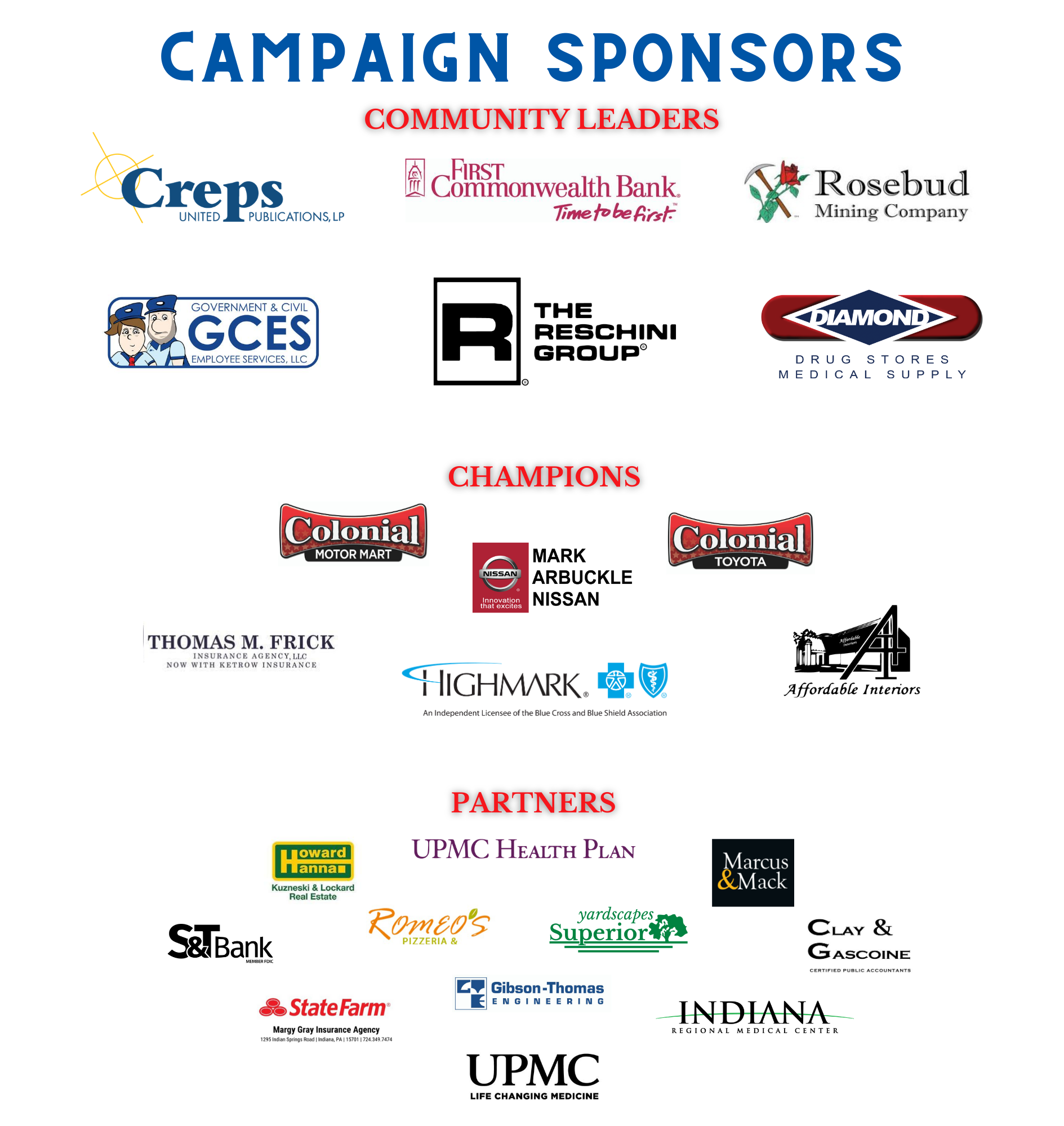 Sponsors