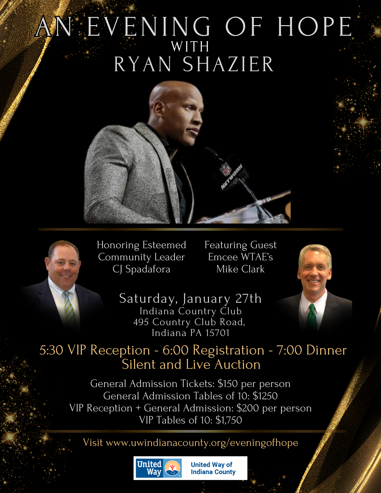 An Evening of Hope with Ryan Shazier